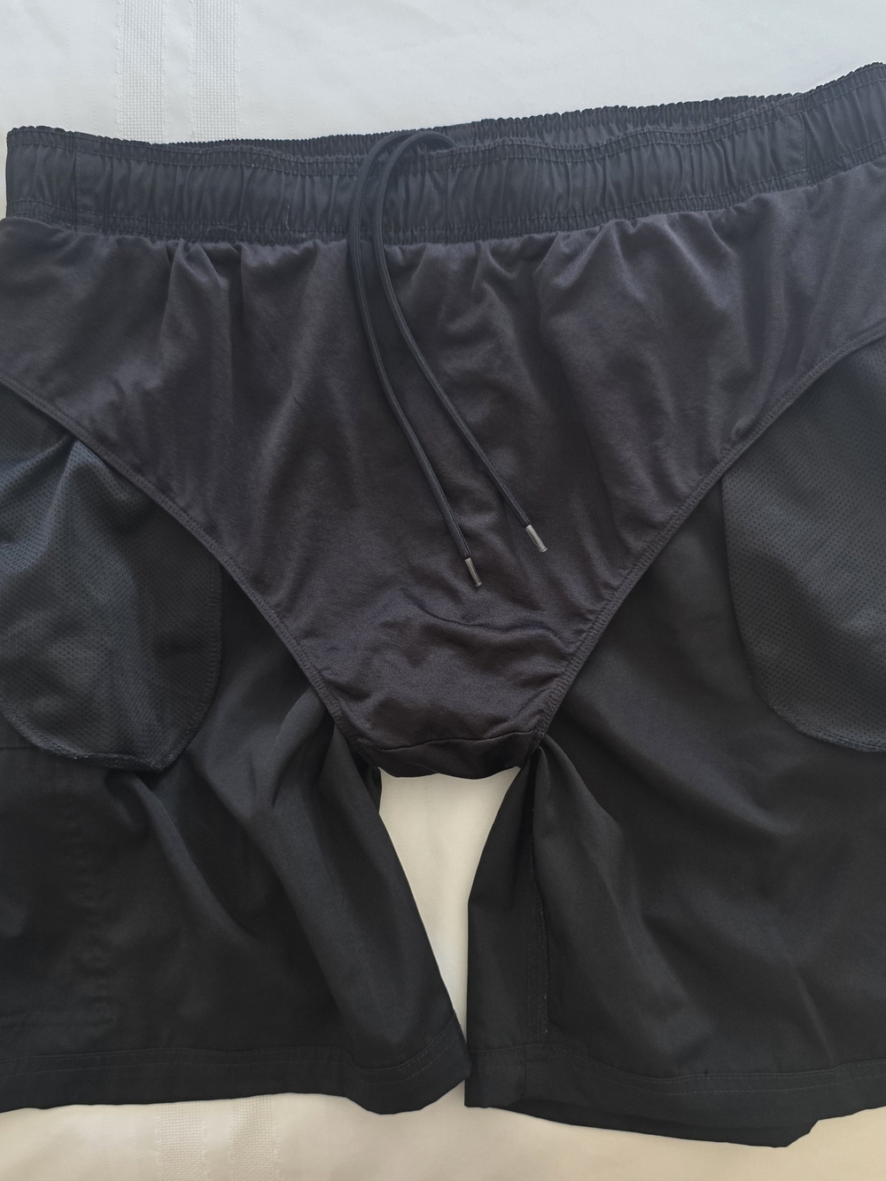George Black Elastic Waist Cargo Swim Shorts Size L - Picture 7 of 7